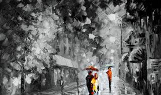 下雨天散步浪漫的话 雨中漫步钢琴简谱